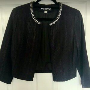 Black Karl Lagerfeld Jacket